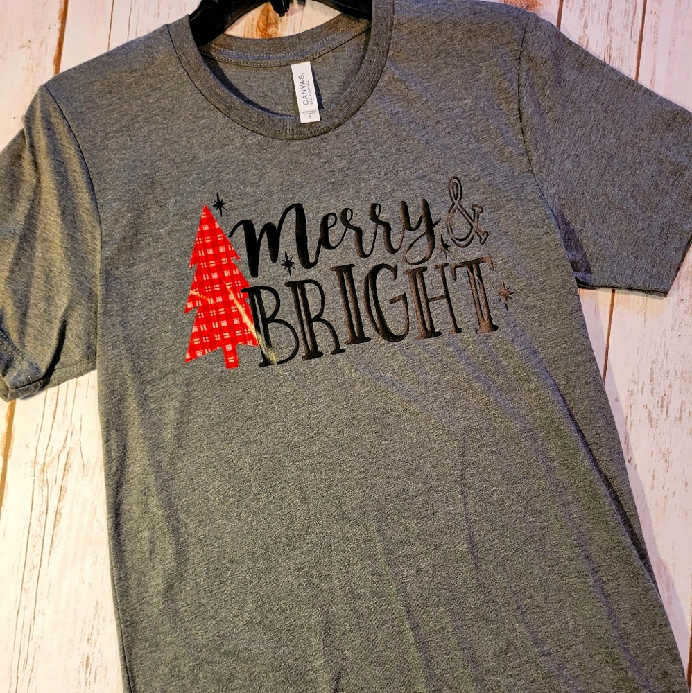 NEW! Merry and Bright tee